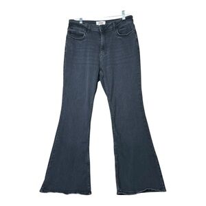 Wrangler Premium Bootcut Black Jeans Women Size 30( 30x 28) Stretch Denim EUC